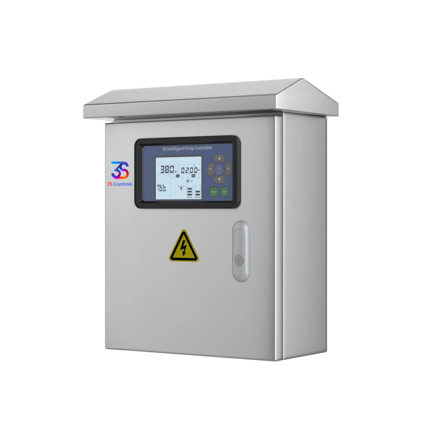 3-Phase Stainless Steel Simplex Intelligent Pump Controller